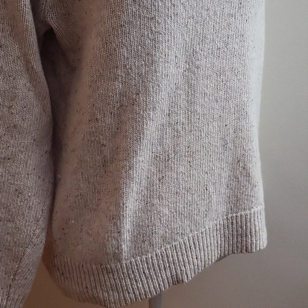 J. Crew Jeweled Donegal Wool Crewneck Sweater Size Medium